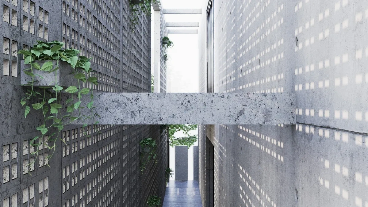 Brutalist Architectural Retreat - Premium Materiality - View 5