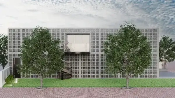 Brutalist Architectural Retreat