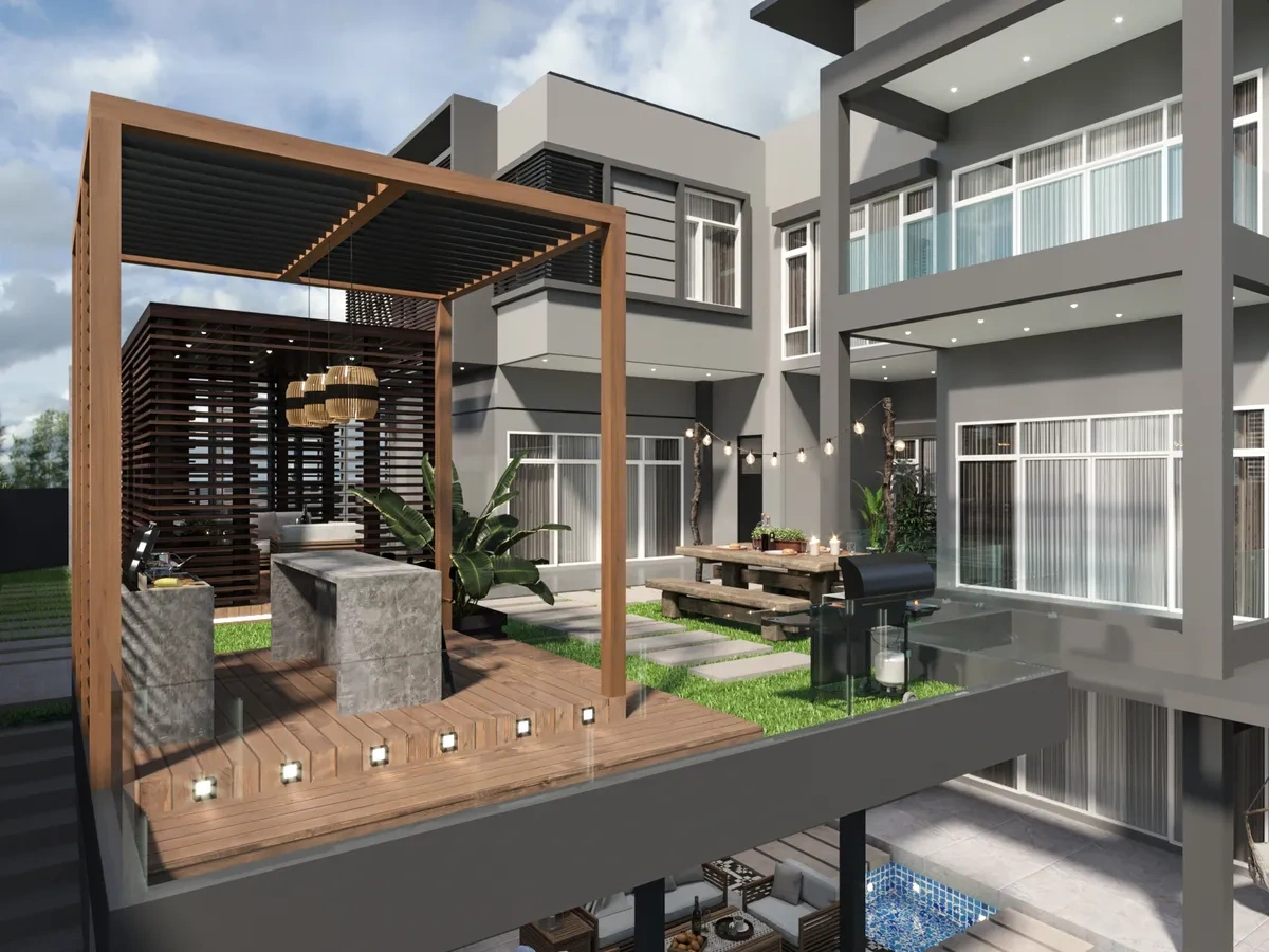Grand Architectural Villa - Seamless Spatial Flow - View 3