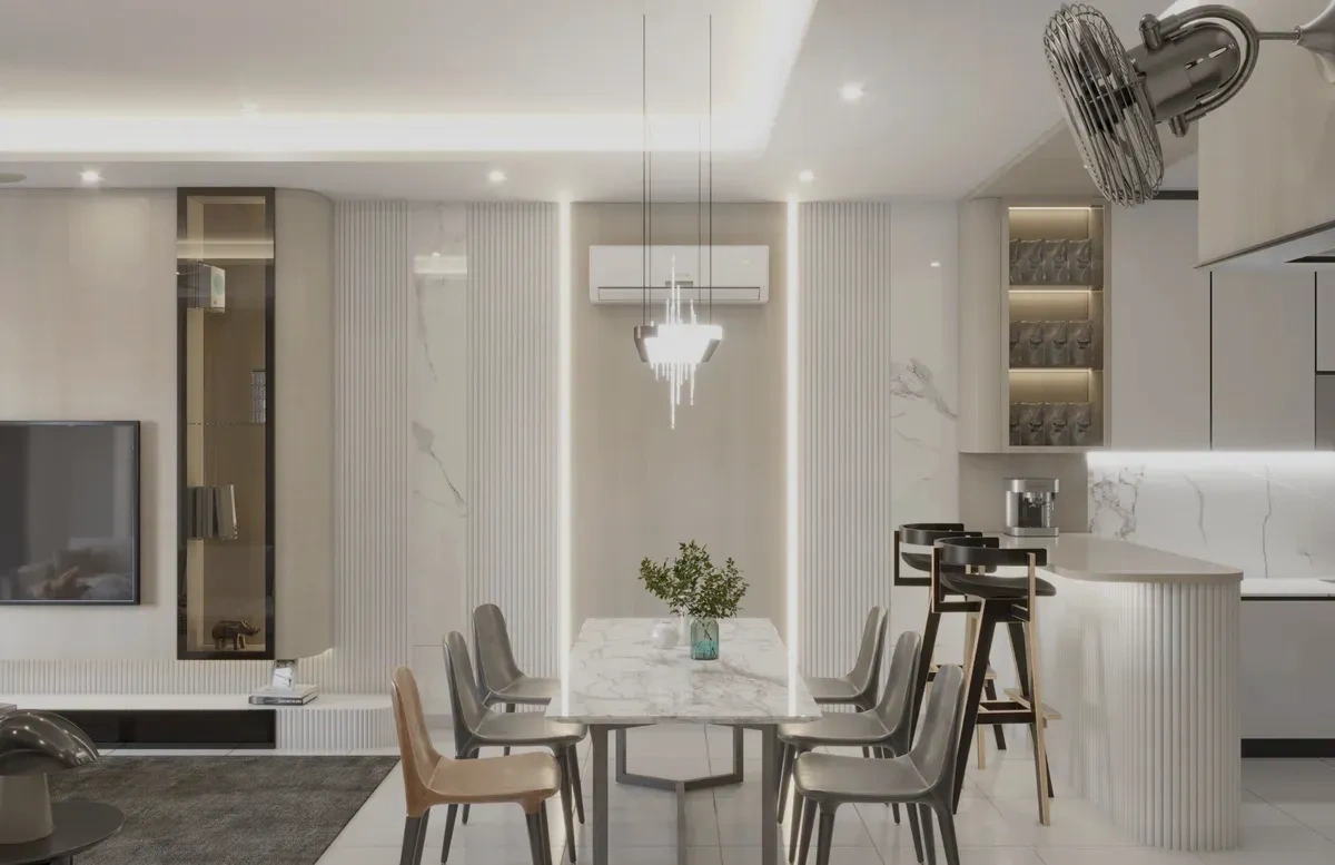 Quiet Luxury Terrace - Seamless Spatial Flow - View 3